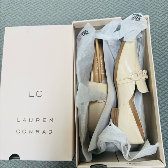 LC Lauren Conrad Demii chain women's loafers - Picture 6 of 12